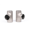 DIN Standard Nickel Alloy Steel Pipe Fitting Inconel 690 625 600 Straight Tee with Pickled Surface