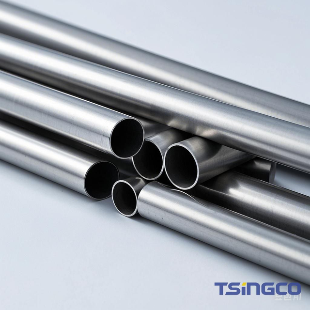 Tubo stretto in acciaio legato al titanio ASTM B337 a parete pesante 273X9 Eddy Test per petrolio