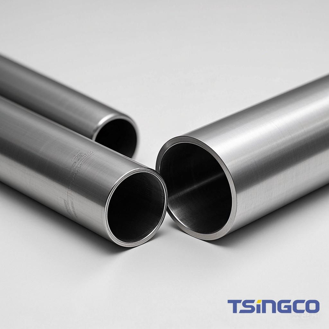 Tubo levigato in acciaio legato al titanio 73.02 OEM Sch Std GB/T3624 Ta1 Ta2 migliorato per petrolio