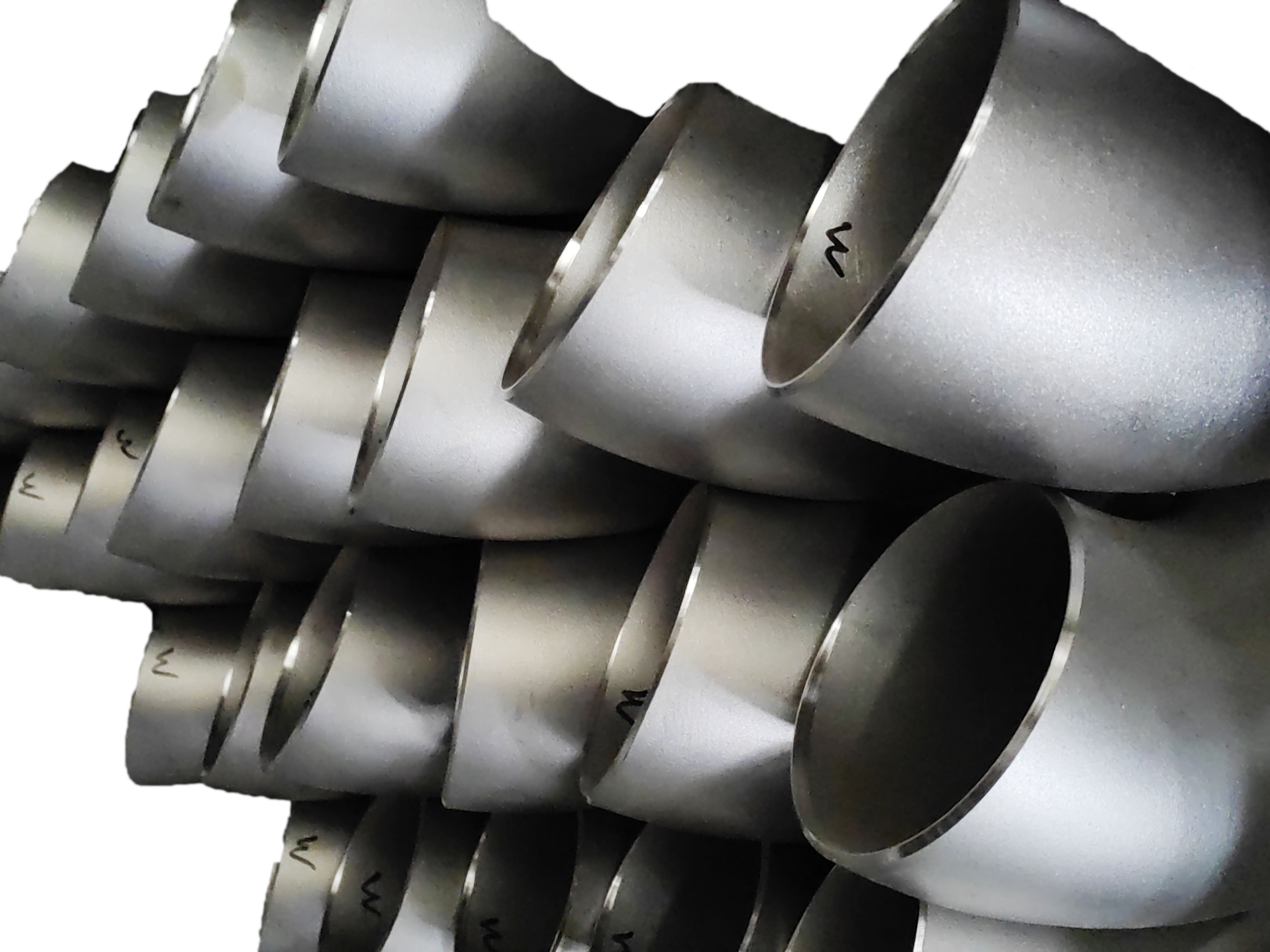 ASTM 304 316L ጅምላ አይዝጌ ብረት ቧንቧ ፊቲንግ 5 ኢንች 1 ዲ 1.5 ዲ ክርን