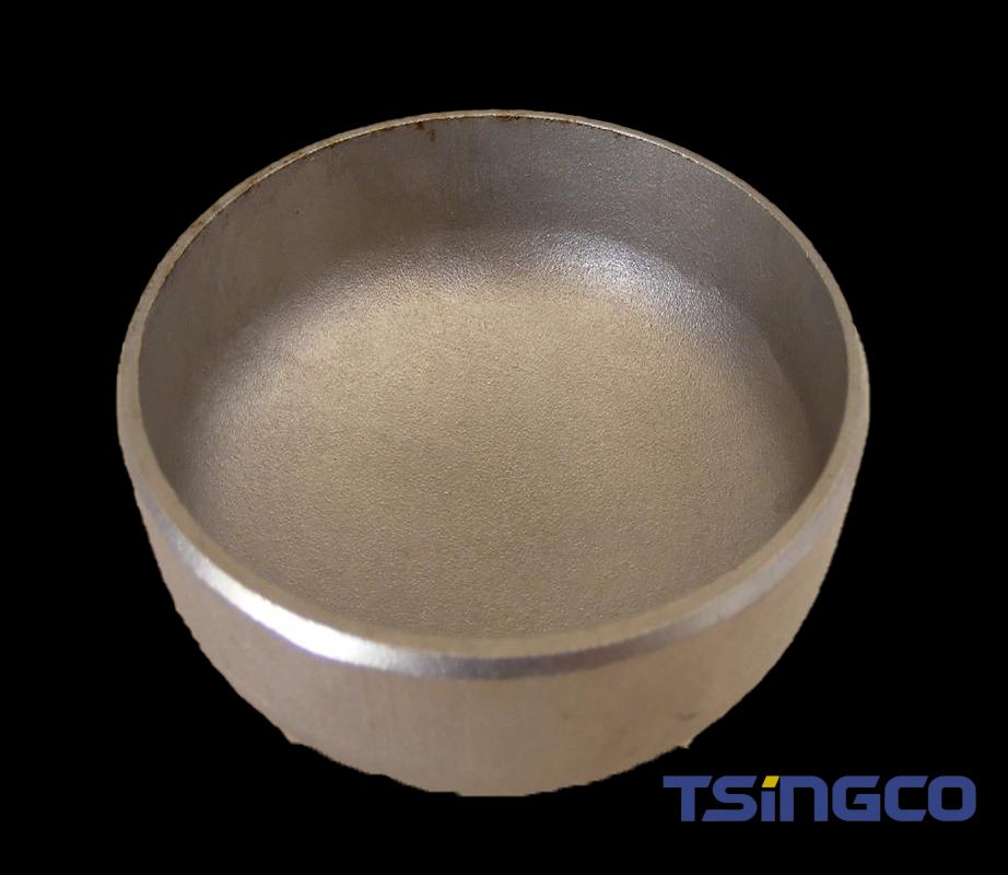 304 316L 321 2205 310 904L 3/4 اینچ درپوش گنبدی لوله فولادی ضد زنگ جوش برای کار خط لوله