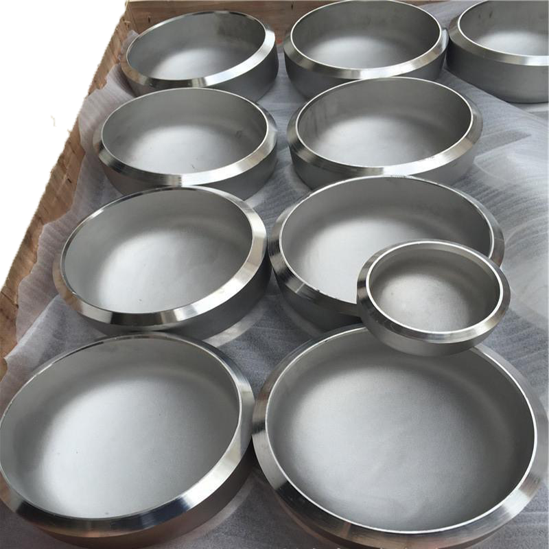 Cappucci per saldatura di testa tonda non filettata in acciaio inossidabile ASME B16.9 dell'esportazione dell'industria dei corrimano