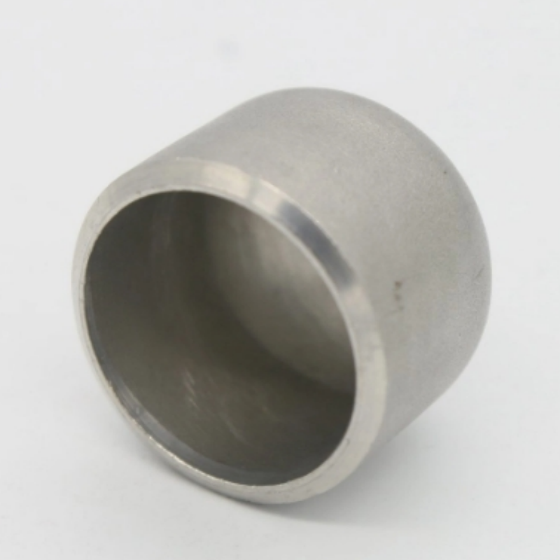 Cappucci per saldatura di testa tonda non filettata in acciaio inossidabile ASME B16.9 dell'esportazione dell'industria dei corrimano