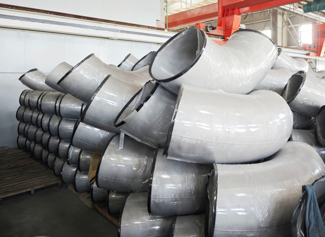 زانو جوش لب به لب بدون درز 45 درجه فولاد ضد زنگ