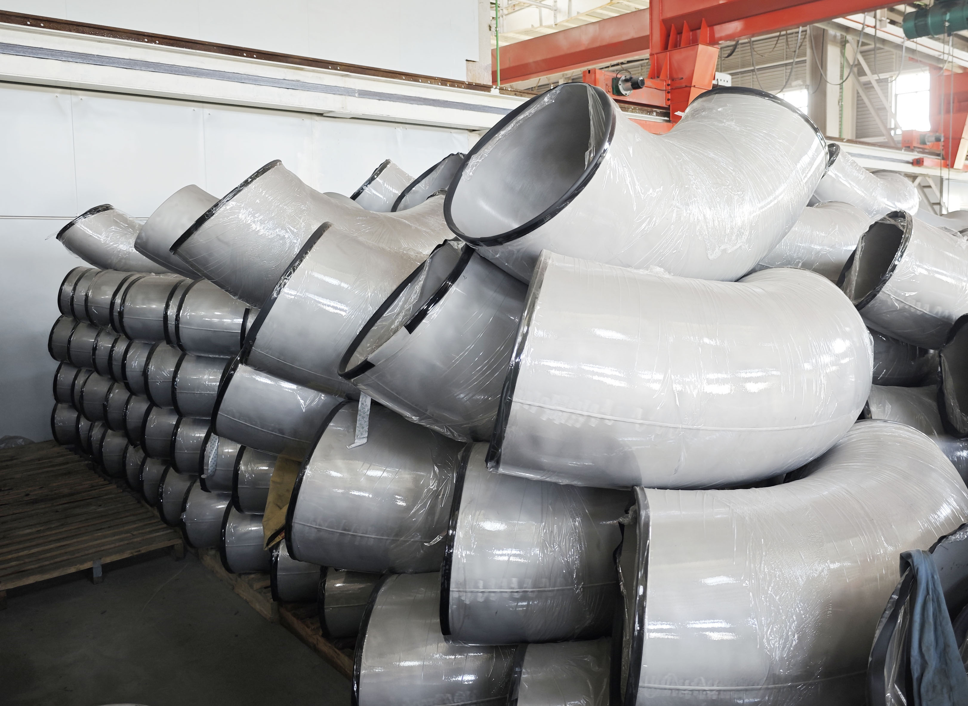 ASTM 304 316L ጅምላ አይዝጌ ብረት ቧንቧ ፊቲንግ 5 ኢንች 1 ዲ 1.5 ዲ ክርን
