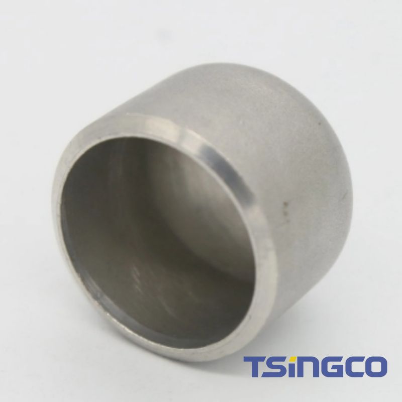 304 316L 321 2205 310 904L 3/4 اینچ درپوش گنبدی لوله فولادی ضد زنگ جوش برای کار خط لوله