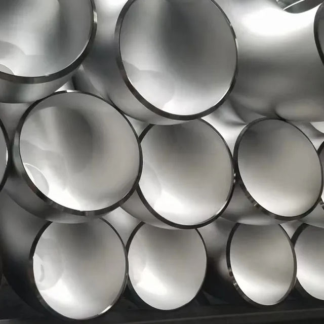 Roestvrij staal 4 inch naadloze buisfitting stompgelaste elleboog van grafiek