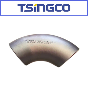 Raccord de tuyau soud&eacute; bout &agrave; bout en acier inoxydable SS304L/316L, coudes &agrave; 45 degr&eacute;s pour les Constructions
